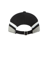 25FW THREE TONE ASYMMETRY COTTON BALL CAP BLACK