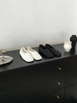 Woven square flats 