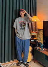 ファストダイヘビーピグメントショートスリーブTシャツ 4カラー