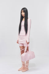 Sports Logo Ballerina Bag Pink