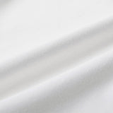 ステッチUネックコットンスパンハーフTシャツ [WHITE]
