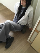 Sec 33 プリンティドセミクロップ半袖Tシャツ
