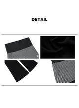 STRIPE LAYERED SWEAT SKIRT PANTS