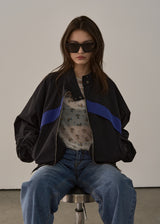 HIGH NECK OVERSIZE WINDBREAKER