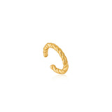 Rope Detail Minimal 925 Silver Ear Cuff E036-06G