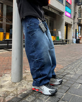 DV エンブロシードバルーンデニムパンツ