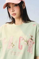 グアバパッチエンブロイダリーカップルTシャツ
