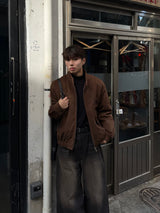 LOCO SUEIDE BLOUSON JACKET