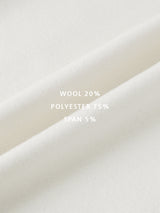 M2 WOOL REVERSE TUCK SLACKS