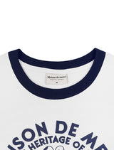 UNISEX オーバーフィットパピーサーフィンリンガーノースリーブトップ (FCE2TS402M)