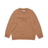 25FW ベーシックロゴニット オレンジ