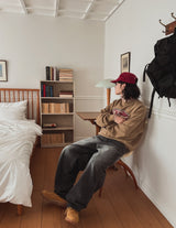 Lighton Brush Balloon Denim Pants