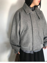 [MD's Pick] Balmacaan Hand Warmer Blouson (2 Colors)