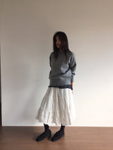 Yacht Frill Tiered Skirt (1color)