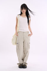 Eos cut-out ribbed sleeveless top