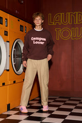 キャンパスラバースウェット／ブラウン [Unisex]