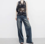 non-washing damage pants