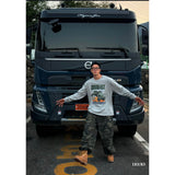 ODDBALL LIP STOP CAMO PARASUIT CARGO PANTS KHAKI