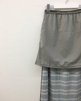 バックスリットピンロングスカート (2color)