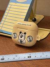music butter yellow airpods hard case