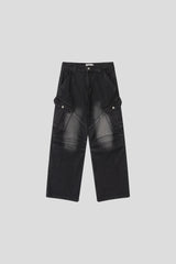 Glide Wide Cargo Denim (3color) (No.1007)