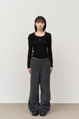 Melange Fleece Pants