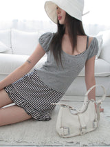 lace puff t