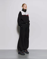 Pleated Wide Lounge Pants _ Black