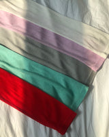 Dehin ピンタックレイヤードロングスリーブTシャツ