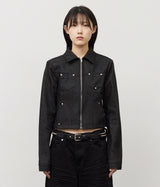 (W) メイリベットデニムジャケット