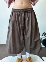 Pre Rivet Pocket Nylon Bermuda Shorts 3color