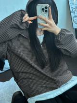 ダウンピンタックバルーンコットンソフティーロングパンツ 🩶🤎🖤3COLOR