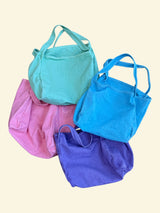 pastel canvas washing bag