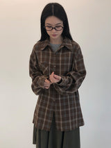 SLOW TWO-WAY CHECK SHIRT (2C)