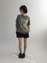 YWD フラワーTシャツ (3color)