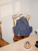 フリルリボンリュックサック_vintage navy