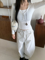 Sophia Vintage Eyelet Lace-up Shoulder Bag 