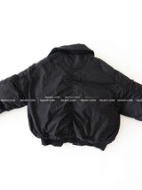 [UNISEX] エアブルゾン オーバーサイズフィット シャーリングパディング