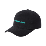 25SS TUFT EMBROIDERY LOGO BALLCAP BLACK