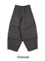 Rapio Rivet Balloon Cotton Pants