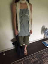 Ethnic Shirred Sleeveless (3color)