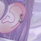 All surgical steel mini twinkle piercing