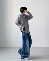 Groove Half Neck Long Sleeve