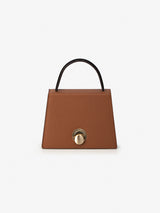 LOMEL MINI マイクロレザーバッグ / Mud Brown
