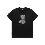 24FW BLOCK BEAR SHORT SLEEVE T-SHIRT BLACK
