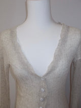 SOFT LINEN CARDIGAN