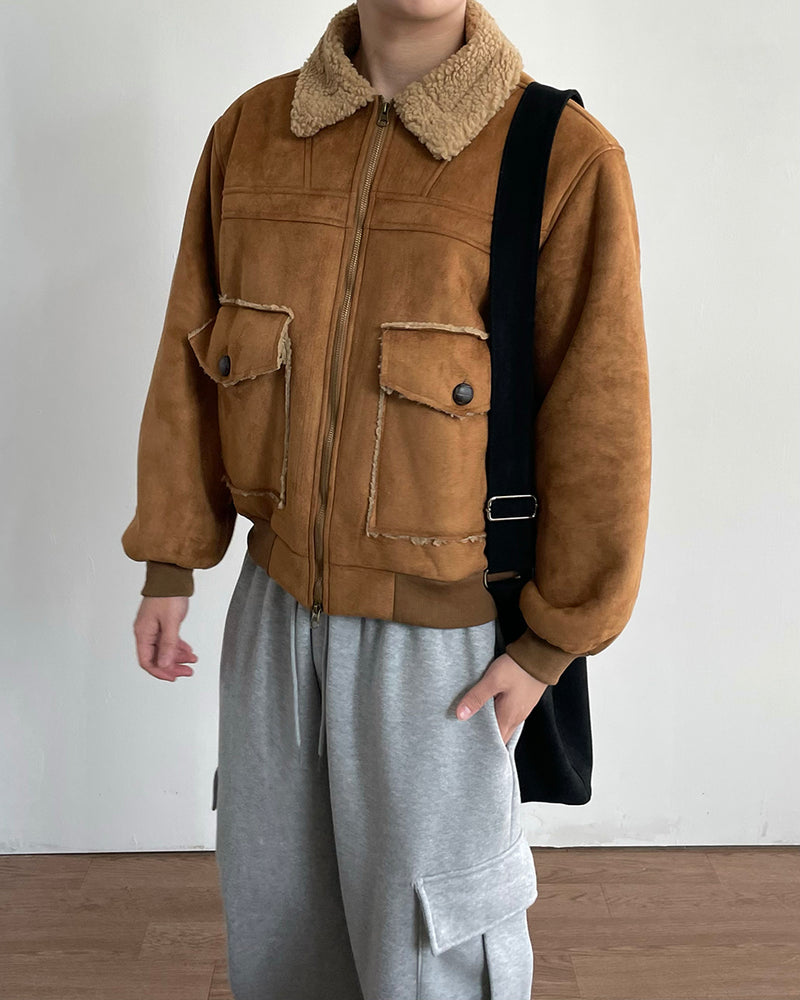 Sable Suede Mustang Jacket