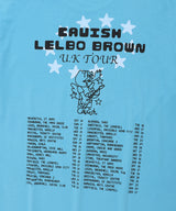 CAVISH X LELBO BROWN U.K TOUR SS TEE BLUE(CV2FMUT547C)