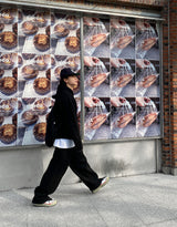 No.1076 M KNIT hood ZIP-UP (7color)