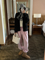 Nielle ベロアジョガーパンツ